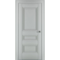 Межкомнатная дверь Ампир В1 ДГ, Экошпон, матовый серый