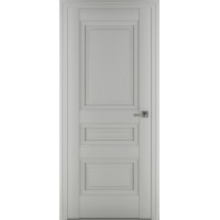 Межкомнатная дверь Ампир В3 ДГ, Экошпон, матовый серый