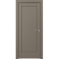 Межкомнатная дверь Classic S Неаполь ДГ, Экошпон, матовый серый