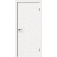 Межкомнатная дверь Dorsum D-00H горизонтальный шпон, ясень белый