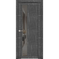 Новосибирские двери UniLine Loft ПДЗ 30004/1, мрамор торос графит