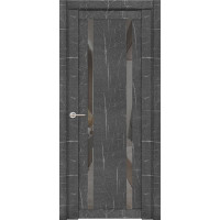 Новосибирские двери UniLine Loft ПДЗ 30006/1, мрамор торос графит