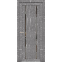 Новосибирские двери UniLine Loft ПДЗ 30006/1, мрамор торос серый