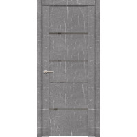 Новосибирские двери UniLine Loft ПДЗ 30039/1, мрамор торос серый