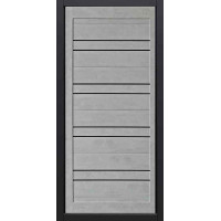 Дверь входная, Steel Russia «ДК2 Design», 3-К, серый муар с блестками / ц 02 у 49 Бетон снежный