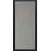 Дверь входная, Steel Russia «ДК2.1 Design», 3-К, серый муар с блестками / 01 у 655 Лофт капучино