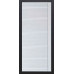 Дверь входная, Steel Russia «ДК2.1 Design», 3-К, серый муар с блестками / 01 у 757 Белый матовый