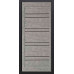 Дверь входная, Steel Russia «ДК5 Design», с замками Kale, шоколад ZB 00 857 / ц 02 у 49 бетон серый