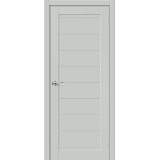 По материалу дверей,Дверь межкомнатная ДП ЭМА-21 ПГ Эмалит, цвет Grey Matt