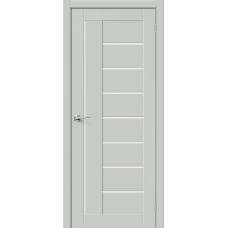 По материалу дверей,Дверь межкомнатная ДП ЭМА-29 ПО Magic Fog, Эмалит, цвет Grey Matt