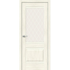 Каталог,Дверь межкомнатная, эко шпон Прима-3 White Сrystal, Nordic Oak