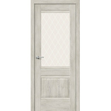 Каталог,Дверь межкомнатная, эко шпон Прима-3 White Сrystal, Chalet Provence
