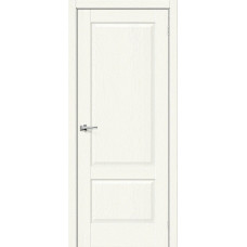 Межкомнатные двери,Дверь межкомнатная, эко шпон Прима-12, White Wood
