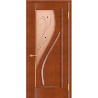 Ульяновская дверь, Даяна, светлый анегри, стекло АП 27