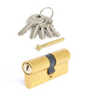 Цилиндр 60 ключ ключ золото для финских дверей