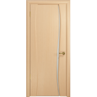 Ульяновские двери, Портелло 1, беленый дуб, белый триплекс