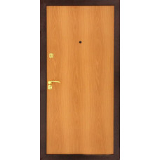 Входные двери,Титан Металлическая дверь Стандарт, металл / панель, медный антик / миланский орех