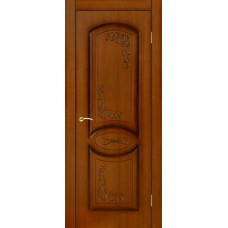 По материалу дверей,Дверь Шпонированная Азалия ПГ макоре