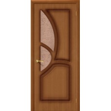 По производителю,Дверь Шпонированная Греция ПО 121 бронзовое, орех