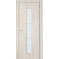 Дверь Ламинированная модель 2 С, беленый дуб