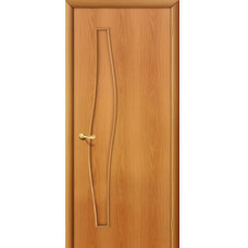 По материалу дверей,Дверь Ламинированная модель 6 Г, миланский орех