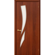 По материалу дверей,Дверь Ламинированная модель 8 С сатинат, итальянский орех