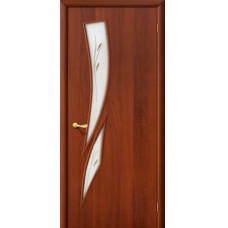 По материалу дверей,Дверь Ламинированная модель 8 Ф, фьюзинг, итальянский орех
