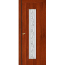 Межкомнатные двери,Дверь Ламинированная модель 24 Х рисунок, итальянский орех