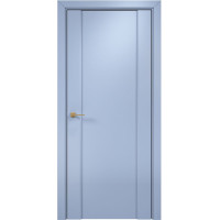 Дверь Оникс Престиж ПГ, эмаль голубая
