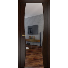 По стилю дверей,Оникс Грация, с зеркальным триплексом, палисандр