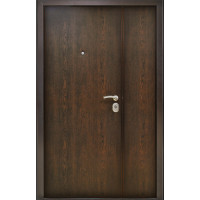 Тамбурная дверь Титан Мск "Fashion 1250", медный антик / венге