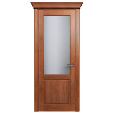 Каталог,Новгородская дверь, модель 521 ПО Сатинато белое, анегри