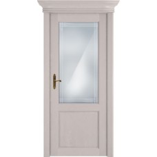 Каталог,Новгородская дверь, модель 521 Итальянская решетка, дуб белый