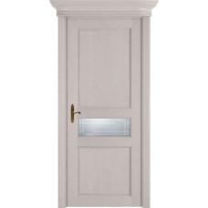 Каталог,Новгородская дверь, модель 534 Стекло Грань, дуб белый