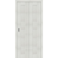 Дверь складная, межкомнатная, Порта-21, Bianco Veralinga