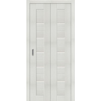 Дверь складная, межкомнатная, Порта-22 Magic Fog, Bianco Veralinga
