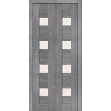 Системы открывания,Дверь складная, межкомнатная, Порта-23 Magic Fog, Grey Veralinga