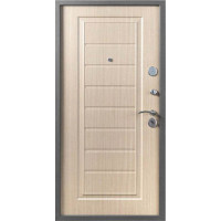 Дверь входная Торекс Стел 07, темно-серый муар / рисунок SK5-S белый венге