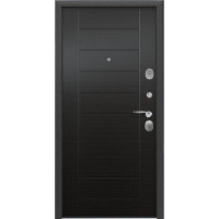 Дверь входная Торекс Sigma Color, темно-серый муар SP-9B / рисунок D9, Венге поперечное