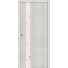 По производителю,Дверь Экошпон Porta-51 SA, ПО Зеркало белое Silver Art, Bianco Crosscut