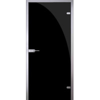 Стеклянная межкомнатная дверь Black