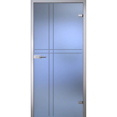 По типу и виду,Стеклянная дверь Мария, матовое бесцветное стекло с гравировкой