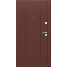 Входные двери,Дверь входная, Steel Russia, эконом Гост строительная 7-2 металл с декором /металл с декором