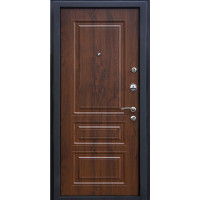 Утепленная входная дверь Титан Мск Тop M-11, темный орех / темный орех