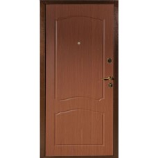 Входные двери,Дверь входная Титан Мск ДМ Classical Alfa антик медь / итальянский орех