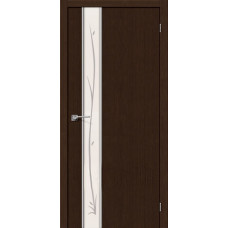 По стилю дверей,Дверь Финиш Флек Глейс-1 Twig, 3D Wenge ДО