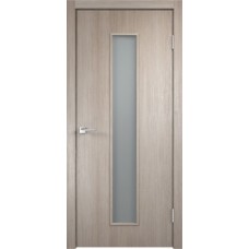 Финские двери,Дверь офисная, Smart L2, экошпон с четвертью, Matelux, капучино