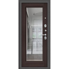 Входные двери,Дверь Титан Мск - Porta S 104.П61, Антик серебро / Wenge Veralinga с зеркалом
