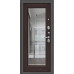 Дверь Титан Мск - Porta S 104.П61, Антик серебро / Wenge Veralinga с зеркалом