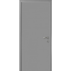 По производителю,Влагостойкая композитная пластиковая дверь Classic Eco, с алюминиевыми торцами, серый RAL 7047